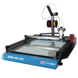 Am.co.za Printup 800X800X80MM Channel Letter 3D Printer One Nozzle With Two-in And One-out 0.8MM Extruder Mechanism Hotbed For Petg Filament Use 1.75MM Filament No