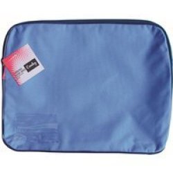 Croxley Canvas Gusset Book Bag - Blue