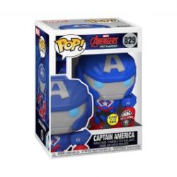 Funko Pop Marvel Mech Captain America Glow Special Edition