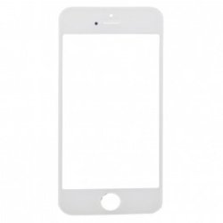 Iphone 5 5S 5C Replacement Glass Lens - White Or Black + Screenguard