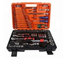 - 121 Piece Combination Socket And Wrench Set