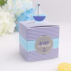 Baby On Board Party Favour Boxes For Baby Showers Set Of 6