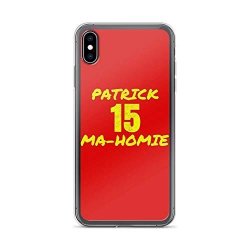 Patrick Ma-homie Vintage Distressed Style Clear Shockproof Cases Cover Compatible For Iphone XS Max