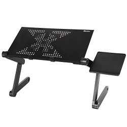 Himimi Adjustable Laptop Stand -foldable Ergonomic Standing Desk At The Office Portable Computer Holder For Writing Cozy Desk In Bed Or On The Sofa