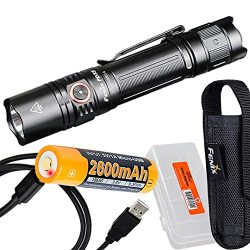 fenix flashlight rechargeable battery