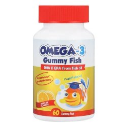 Star Kids OMEGA-3 Gummy Fish Orange 60 Gummy Fish