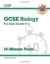 New Grade 9-1 Gcse Biology: Aqa 10-MINUTE Tests With Answers Paperback