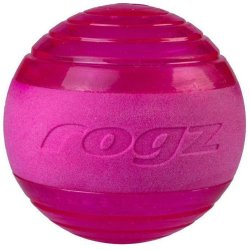 Rogz Squeekz Dog Toy - Pink