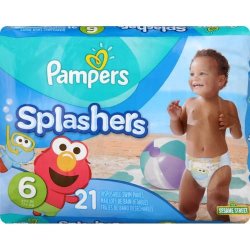 pampers splashers size 6