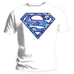 Superman Comic Blue T-shirt Small