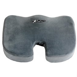 Aylio Coccyx Orthopedic Comfort Foam Seat Cushion gray