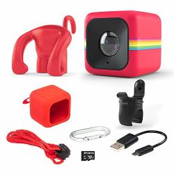Polaroid Cube Act II HD 1080P Mountable Weather-resistant Lifestyle Action Video Camera & 6MP Still Camera W image Stabilization Sound Recording Low Light Capability &