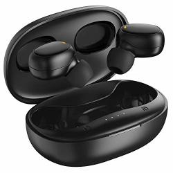Lasuney Bluetooth 5.0 True Wireless Earbuds With Charging Case For Iphone Android Touch Control Waterproof Single-twins Mode Tws Stereo Headphones With MIC In-ear Earphones