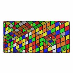 Rubiks Cube Printed Microfiber Cleaning Cloth guest Hand Towel For Drawing Room And Car 11.8 27.5