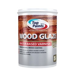 Wood Glaze Water-based Marine Varnish Gloss 5L-CLEAR