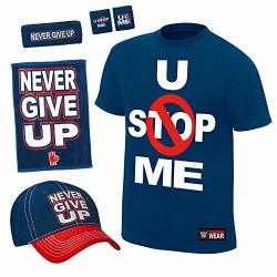 wwe john cena blue t shirt