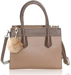 Women Purse Handbag Tote Bags - Crossbody Designer Faux Leather Ladies Satchel
