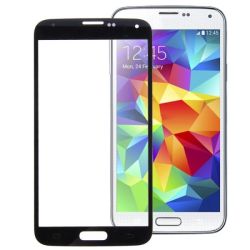 High Quality Front Screen Outer Glass Lens For Samsung Galaxy S5 G900 Black