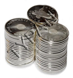 20x Sunshine Mint Half Oz .999 Fine Silver Round Uncirculated In Coin Tube