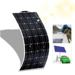 18V 100W Monocrystalline Flexible Etfe Solar Panel Flexible Monocrystalline Solar Panel