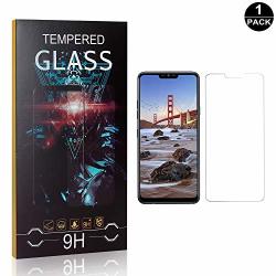Unextati 1 Pack LG G7 Thinq Screen Protector 9H Ultra Clear Tempered Glass For LG G7 Thinq Anti-scratch Anti-fingerprint