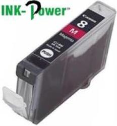 INK-Power Inkpower Generic For Canon CLI-8 Magenta Dye Ink Cartridge- For Use With Canon Pixma Ip 3300 Pixma Ip 3500 Pixma Ip 4200
