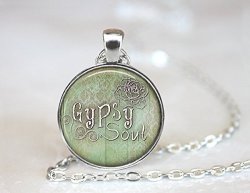 Bohemian Gypsy Soul Necklace Boho Necklace Boho Jewelry Gypsy Necklace