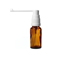 15ML Amber Glass Aromatherapy Bottle With Throat Sprayer 18 65