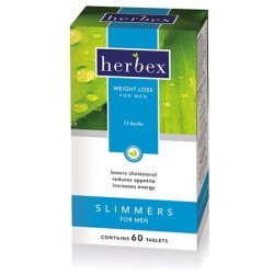 Herbex Pack of 60 Slimmers for Men Tablets