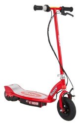 Razor E100 Electric Scooter Red