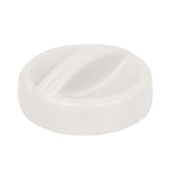 Uptell Microwave Oven 47MM Timer Dial Detachable Plastic Turning Knob White For Microwave Oven Replacement