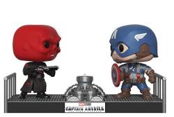 Funko Pop Movie Moments: Marvel- Captain America And Red Skull Collectible Figure Multicolor