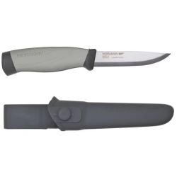 Morakniv Craftline Highq Robust Trade Knife With Carbon Steel Blade And Combi-sheath 4.1-inch