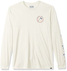 Rip Curl Men's Shady Palms Heritage L S Off White off White M