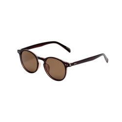 - Retro Polaroid Auburn Brown Sunglasses