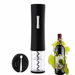 Biretda Electric Corkscrew Wine Bottle Opener Rechargeable With Foil Cutter Suitable For Household Party Or As A Gift - Black