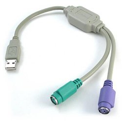 Usb To Ps2 Ps 2 Adapter Converter For Keyboard Mouse