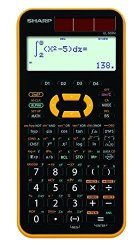 Sharp Standard Function Calculator Pythagoras 442 Function Yellow EL-509-M-YX