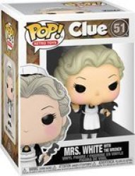 Pop Retro Toys: Clue - Mrs. White With The Wrench Vinyl Figure