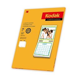 Kodak 12-MONTH Calendar - Heavy Weight Matte Photo Paper