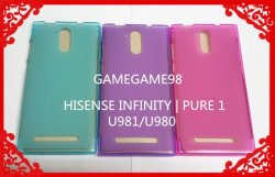 Translucence Tpu Gel Rubber Soft Skin Protective Case For Hisense Infinity Pure 1 U981 u980