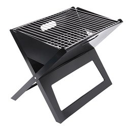 Ridgeyard Folding Barbecue Grill Rack Compact Charcoal Bbq Tools For Outdoor Cooking Camping Hiking Picnics Backpacking Family Party