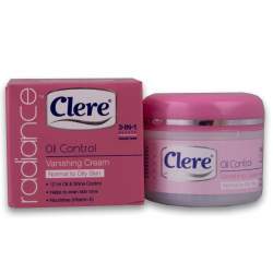 Clere Radiance Vanishing Cream 50ml Normal To Oily Skin