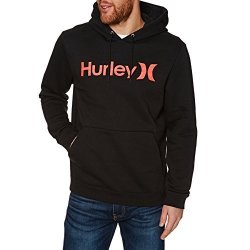 Hurley Surf Check One And Only Pullover Hoody Small Light Carbon