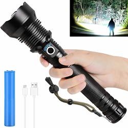 rechargeable tactical flashlight high lumens