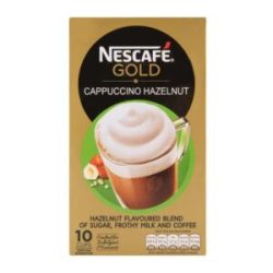 Nescafe 7652 Cappuccino Hazelnut 10X18G