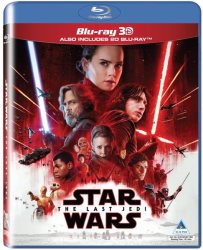 Disney Blu-ray Star Wars: Episode 8 - The Last Jedi 2D 3D Blu-ray Disc