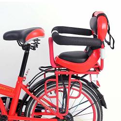 Nachen Bicycle Child Safety Rear Seats With Seat Belt Detachable Fence Armrest And Pedal