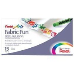Fabricfun Pastel Dye Sticks Pack Of 15