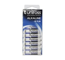 Uniross 16 Pack Aa Alkaline Batteries